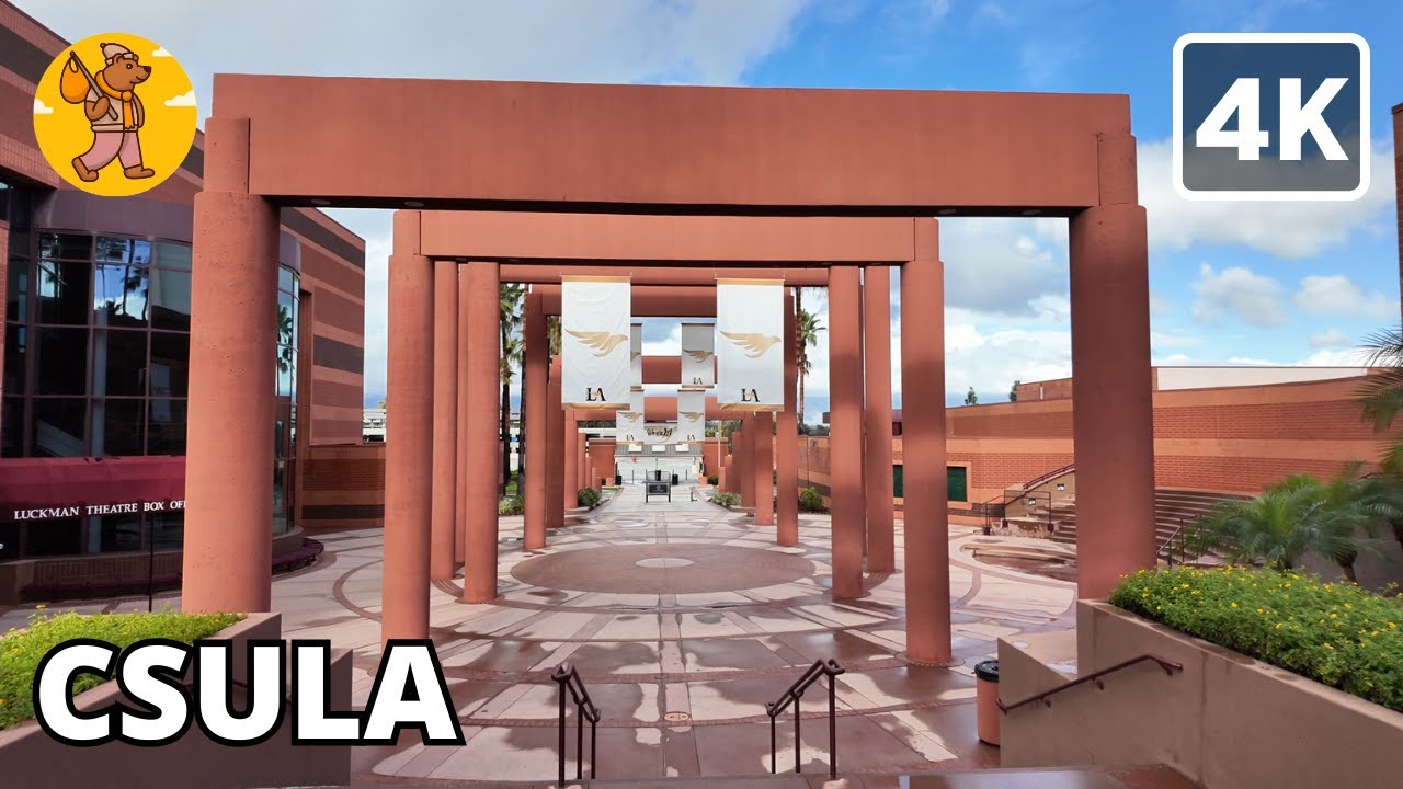 Cal State LA Campus Tour 2026 | 4K Walking Tour of CSULA