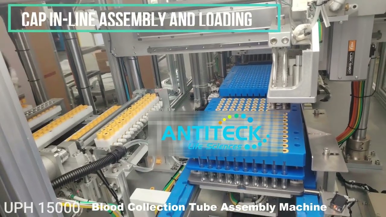 Blood Collection Tube Assembly Machine 2025 -Serum Separator Tube Production Line - EDTA Tube Making