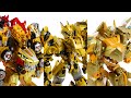 JurassicCops DragonForce DinoCore All Dino Beast Gold Union Zord Transformation