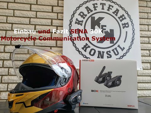 Sena 30 K Teil II Einbau und Fazit