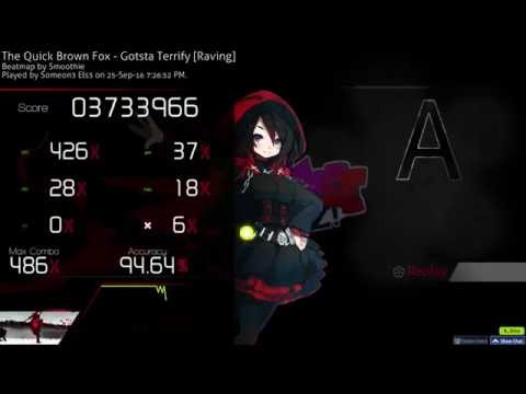 Osu! The Quick Brown Fox - Gosta Terrify [Raving]