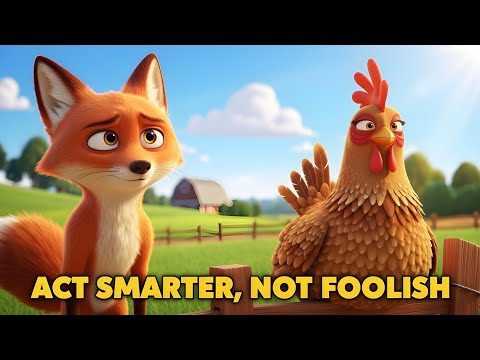 The Cleaver Fox & Wise Hen | Story Telling English.