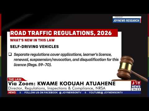 New road rules introduce separate licences for commercial drivers, riders – Kwame Koduah, NRSA