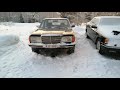 Mercedes-Benz 240D cold start