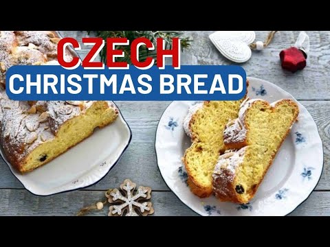Vánočka Czech Christmas Bread (Houska)