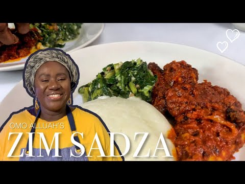 How To Make Sadza | Omo Alluah’s Zim Sadza (Ugali)