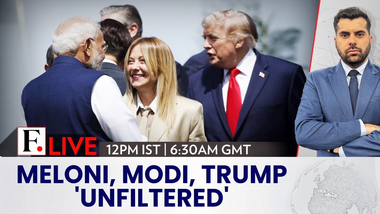 LIVE: G7 Hot Mics Reveal Jokes, Diplomacy And Banter Between Modi and Meloni | Firstpost