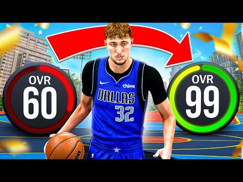 COOPER FLAGG BUILD 60 OVR to 99 OVR in 1 VIDEO (No Money Spent + No MyCareer)