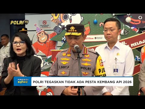 POLRI TEGASKAN TIDAK ADA PESTA KEMBANG API PADA PERAYAAN TAHUN BARU 2026