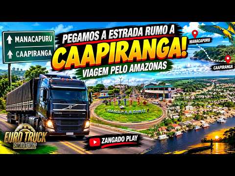 PEGAMOS A ESTRADA RUMO A CAAPIRANGA! 🚗🌴 | VIAGEM PELO AMAZONAS.