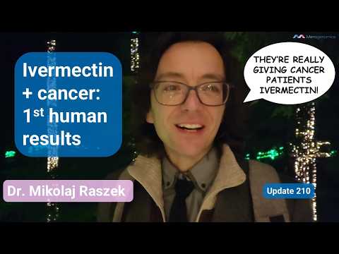 Ivermectin + cancer: early human trial results from a conference report (update #210)