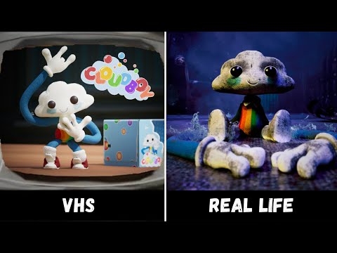 Poppy Playtime: Chapter 5 - Cloudboy VHS vs Real Life Trailers Comparison