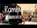 How to Play "Ramble On" by Led Zeppelin EASY On ...