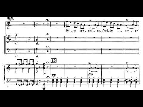 Sì, ritrovarla io giuro (La Cenerentola - G. Rossini) Score Animation
