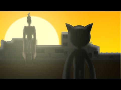 Siren head vs cartoon cat | stick nodes