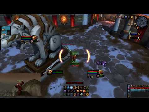 SHADOW PRIESTS..WOW LEGION 7.3.5 DOUBLE FIRE MAGE 2V2 GRIND #5