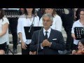 Andrea Bocelli sings 'Panis Angelicus' in St. Peter's Square