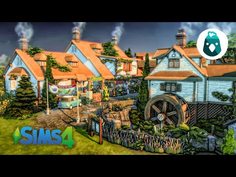 The sims 4 Cottage Living | Olde Mill Village | Flow motion / Stop motion | NOCC