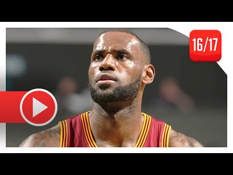 LeBron James Full Highlights vs Hornets (2017.03.24) - 32 Pts, 11 Ast, 9 Reb