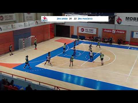 SBRL 15. kolo / Ž / ŽRK Srem - ŽRK Pančevo