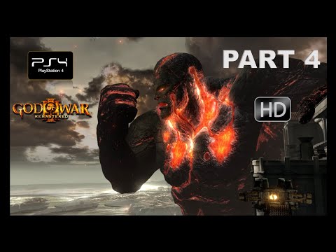 God of War III Remastered Walkthrough Gameplay [Full Game] Part 4 - No Commentary