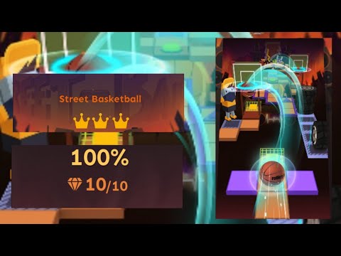 Rolling Sky Level 21 Street Basketball in v 1.6.2.1