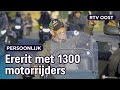 Het indrukwekkende afscheid van motorinstructeur Peter (57) | RTV Oost