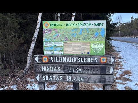 Hiking 45k from Hindås to Utby