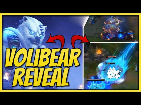FIRST IN-GAME FOOTAGES OF VOLIBEAR REWORK & SKINS