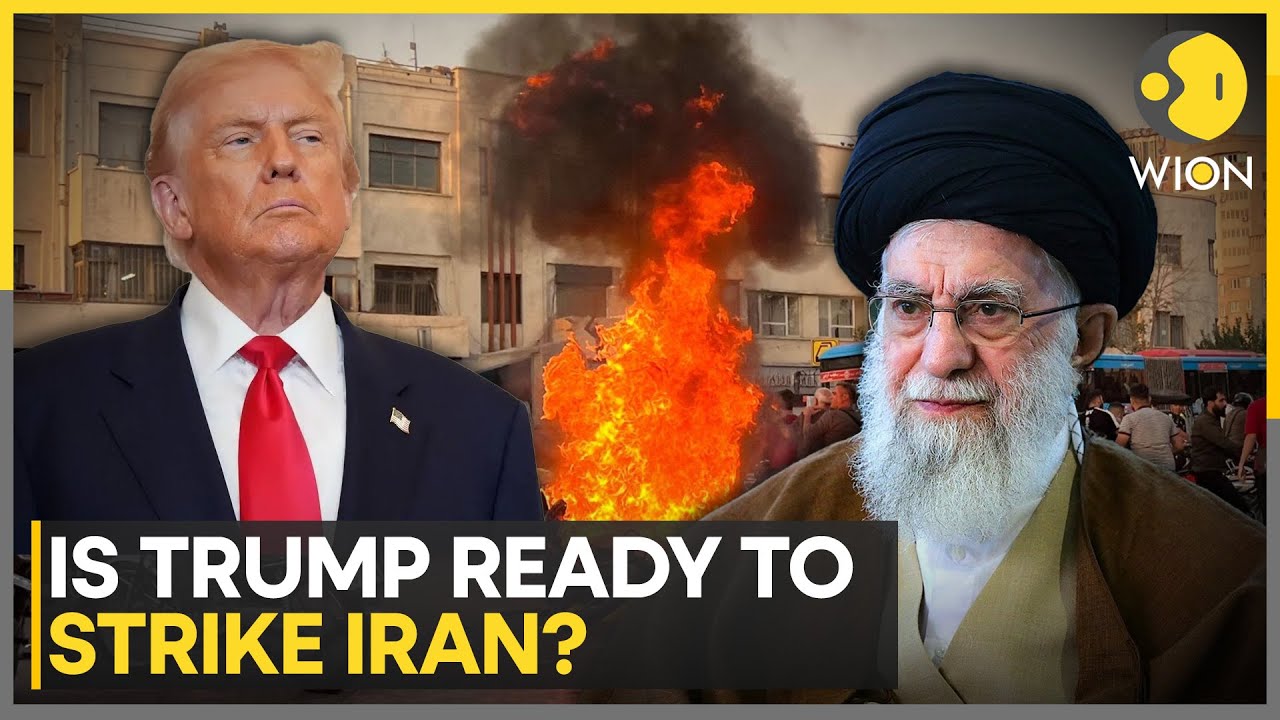 Iran Chaos Intensifies: Trump Says Ready To Help Protesting Iranians | WION