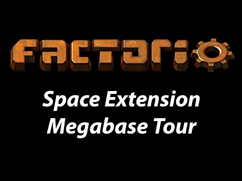Factorio Space Extension Megabase Tour