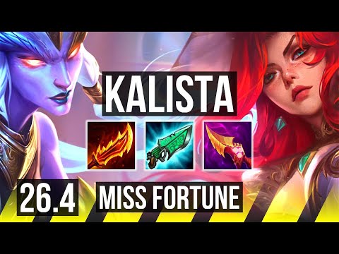 KALISTA & Taric vs MISS FORTUNE & Maokai (ADC) | Good KDA: 16/2/5 | EUW Master | 26.4