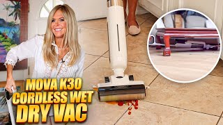 Mova K30 Cordless Wet Dry Vacuum | The Ultimate Cordless Vacuum for Big Messes