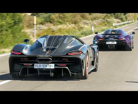 Hypercars Accelerating ! Enzo, LaFerrari, Zonda R, Jesko Absolut, Zonda S, Chiron SS, Agera R, LFA
