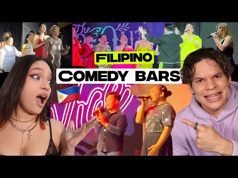 Comedy Bars in the Philippines are INSANE!😂🎤 Latinos react to FILIPINO COMEDY SINGING BARS!