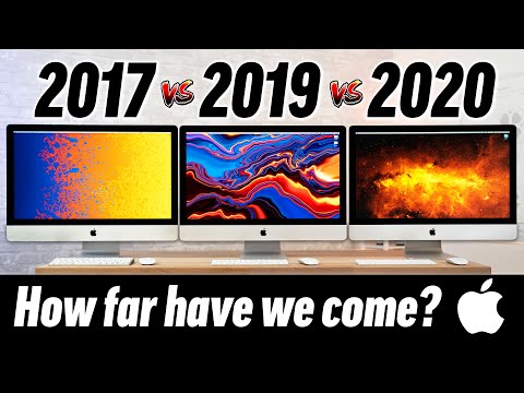 2017 vs 2019 vs 2020 iMac 5K - Performance Comparison!
