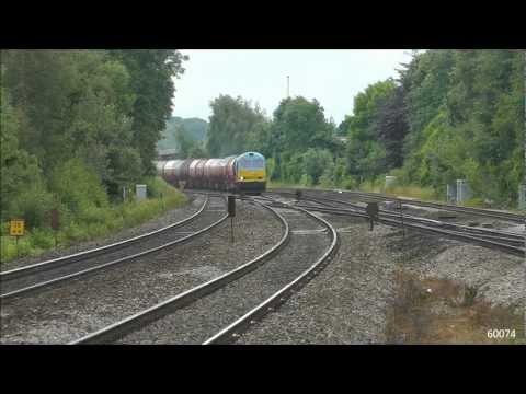60074 on 6B33 @ Tilehurst 03/07/12