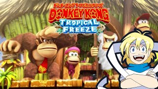【JP/EN/ES】【ドンキーコング：トロピカルフリーズ】楽観的なジャングルビード！難なんかぶっ飛ばせ！/ Donkey Kong Country Tropical Freeze!