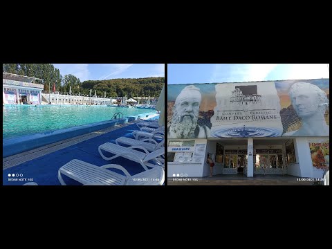 Băile Daco-Romane: Piscine cu ape termale - Geoagiu Bai, Hunedoara
