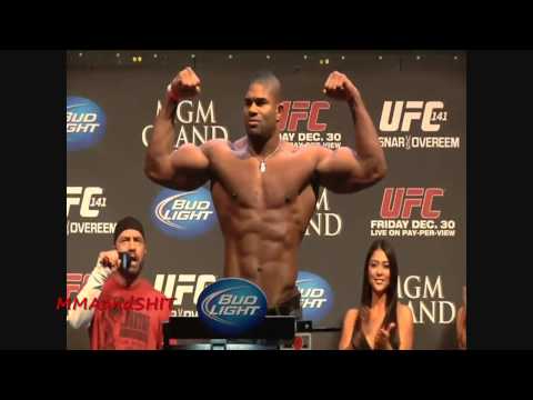Alistair Overeem UFC 141 & UFC 156 Body Comparison