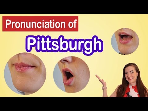 How to pronounce Pittsburgh, American English Pronunciation Lesson