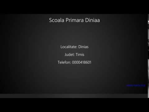 Scoala Primara Diniaa Dinias