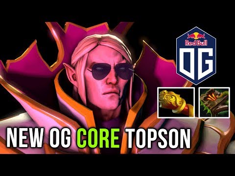New Invoker Meta Monkey King Bar + Necronomicon Carry by new OG Core Topson Dota 2