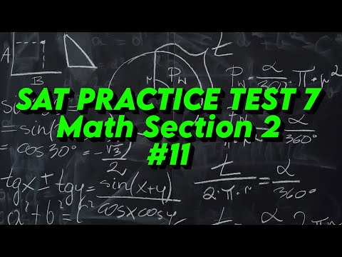 SAT Practice Test 7: Math Section 2: Question 11. S2Q11. f(x) = (x - 44) (x-46) minimum