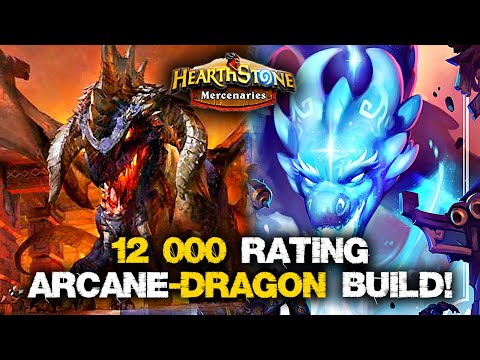 ARCANE DRAGON BUILD is the NUTS! August 2022* Top Hearthstone Mercenaries Builds by Top 100 Players