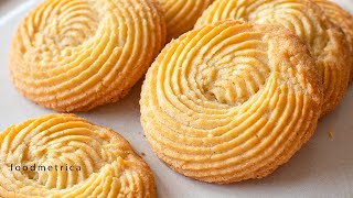 Easy Butter Cookies (NO SPREADING)