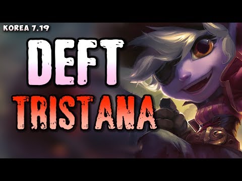 KT Deft (883 LP) Tristana (w Lulu) v Twitch/Soraka matchup - Korea 7.19