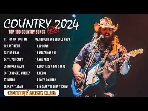 Country Music Playlist 2024 - Chris Stapleton, Morgan Wallen, Luke Combs, Kane Brown, Luke Bryan