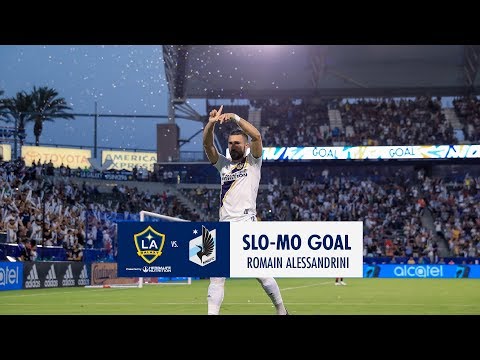 SLO-MO GOAL: Romain Alessandrini strikes from 30 yards to open the scoring