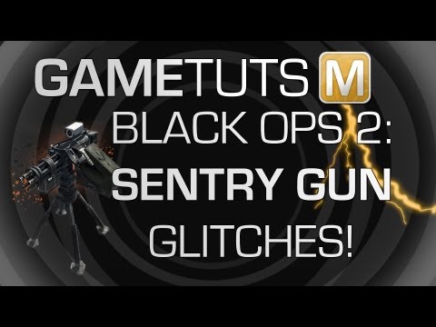 Call of Duty: Black Ops 2 - Five Amazing SENTRY GUN GLITCHES~Easy in Public Matches~